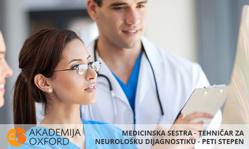 Srednja škola - medicinska sestra tehničar za neurološku dijagnostiku - Peti Stepen Niš,vanredno školovanje,Dokvalifikacije,Prekvalifikacije,Akademija Oxford