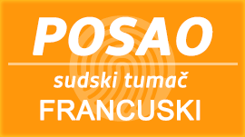 Sudski tumač za francuski jezik