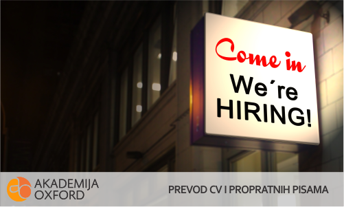 CV i propratnih pisama