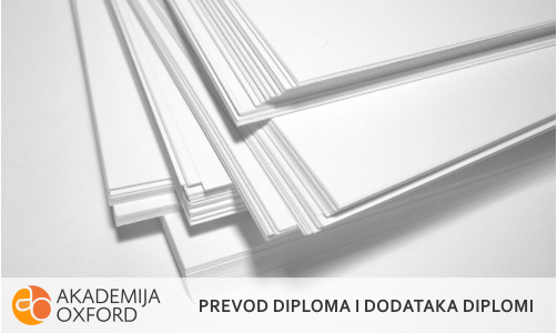 Prevod diplome i dodatka diplomi