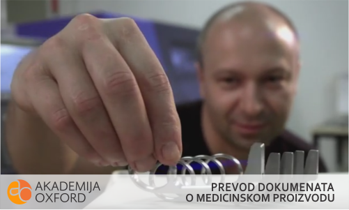 Prevod dokumentacije o medicinskim proizvodima