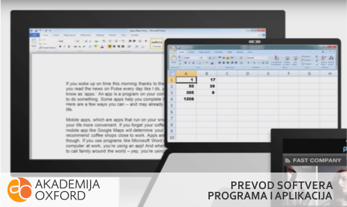 Prevodi softvera programa i aplikacija