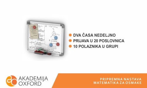 Pripremna nastava matematike za osmake