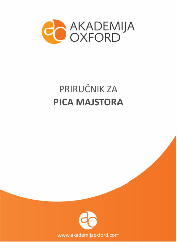 Priručnik - Skripta - Knjiga za pica-majstore - Akademija Oxford