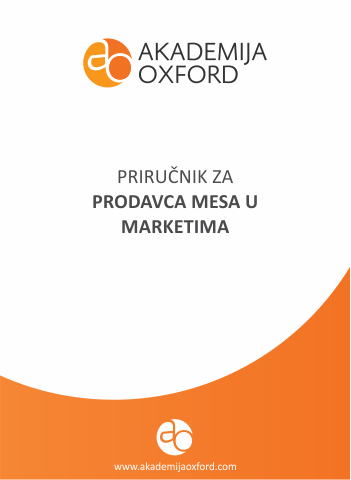 Priručnik - Skripta - Knjiga za Prodavce Mesa u Marketima - Akademija Oxford