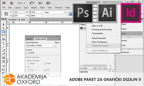 Grafički dizajn - Napredni kurs Niš - Akademija Oxford