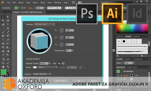 Adobe Photoshop, Illustrator, Indesign - Napredni nivo Novi Sad - Akademija Oxford