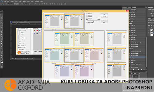 Obuka za Photoshop - Napredni nivo Novi Sad - Akademija Oxford