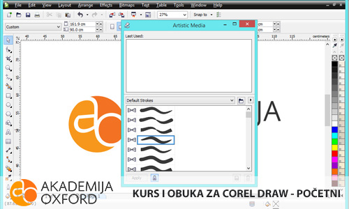 Obuka za Corel Draw - Početni nivo Novi Sad - Akademija Oxford