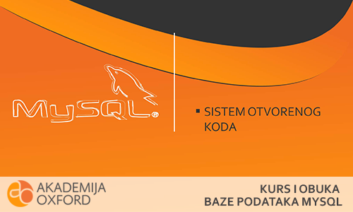 Kurs i obuka baze podataka MySQL