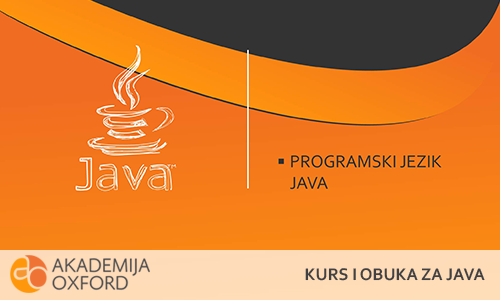 Kurs i obuka za JAVA