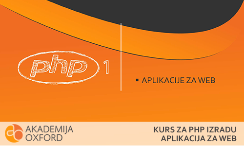 Kurs za PHP izradu aplikacija za Web