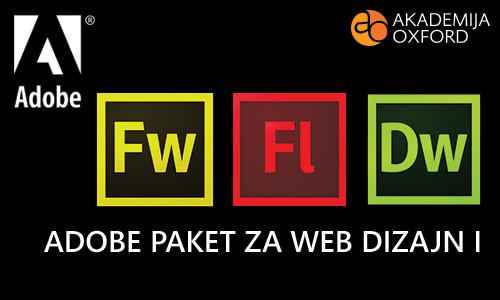 Adobe paket za Web dizajn - Početni - Akademija Oxford