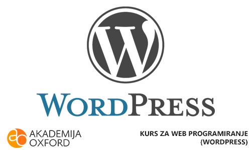 Kurs za Wordpress - Akademija Oxford