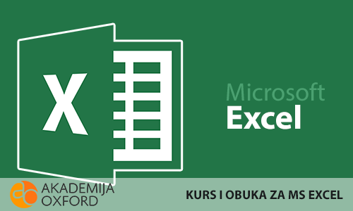 Kurs MS Excel - Akademija Oxford