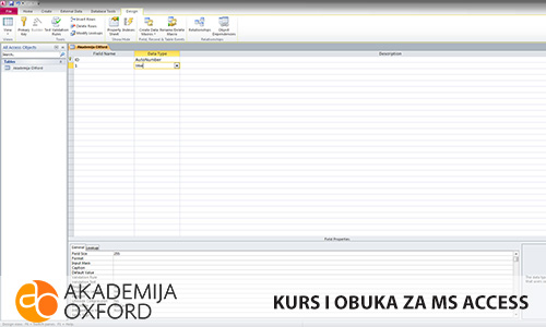 Obuka za MS Access - Niš - Akademija Oxford