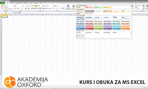 Škola za MS Excel - Beograd - Akademija Oxford