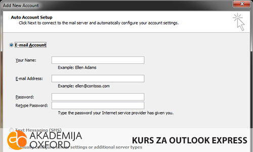 Škola za MS Outlook Express - Beograd - Akademija Oxford