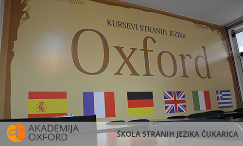 Škola stranih jezika u Čukarici - Akademija Oxford