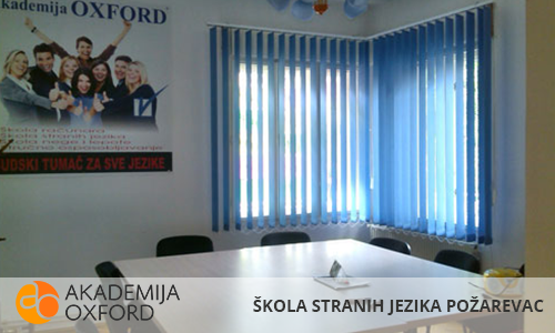 Škola jezika Požarevac - Akademija Oxford