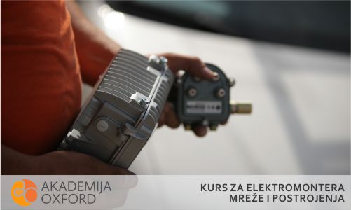 Akademija Oxford - Kurs za elektromontera mreže i postrojenja Zemun