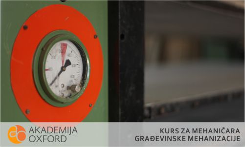 Akademija Oxford - Kurs za rukovaoca građevinske mehanizacije Novi Sad