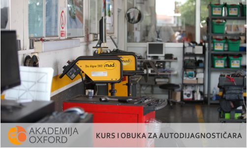 Kurs i obuka za pomoćnika autoelektričara - Akademija Oxford