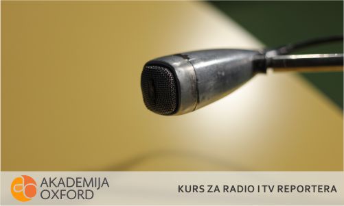Kurs i obuka za radio i TV reportera - Akademija Oxford