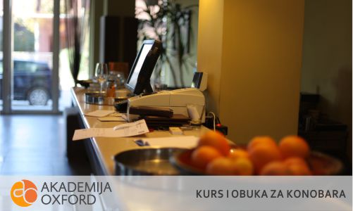 Kurs i obuka za konobare Zemun - Akademija Oxford