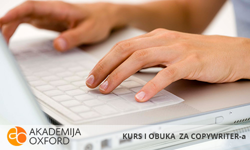 Kurs i obuka za copywriter Novi Sad - Akademija Oxford