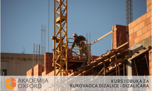 Kurs i obuka za dizaličara Novi Sad - Akademija Oxford