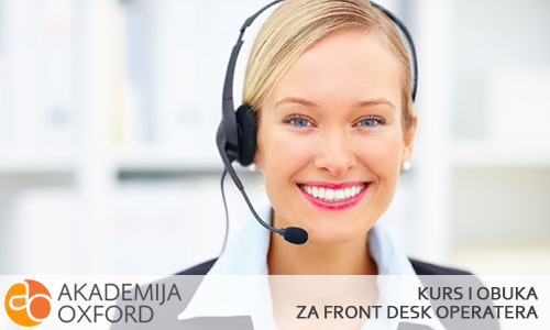 Kurs i obuka za Front Desk operatera