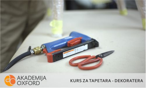 Kurs i obuka za tapetara - Zemun - Akademija Oxford