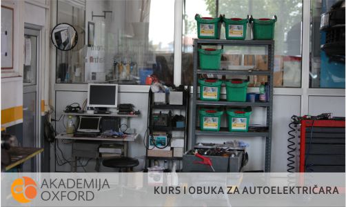 Kurs za autoelektričara - Beograd - Akademija Oxford