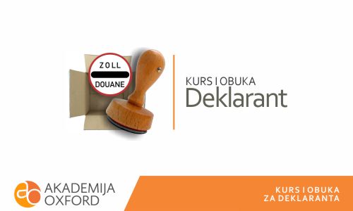 Kurs za deklaranta - Akademija Oxford