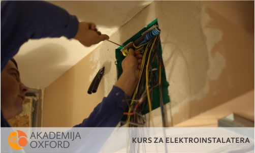 Kurs za elektroinstalatera Novi Sad - Akademija Oxford