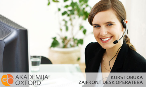 Kurs za Front Desk operatera