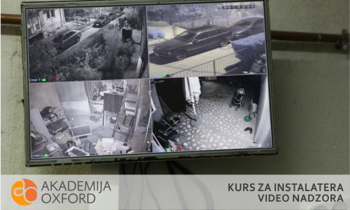 Kurs za instalera video nadzora Beograd - Akademija Oxford