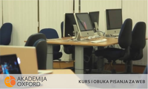 Kurs za pisanje za web Beograd - Akademija Oxford