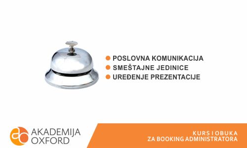 Obuka za booking administratora - Akademija Oxford