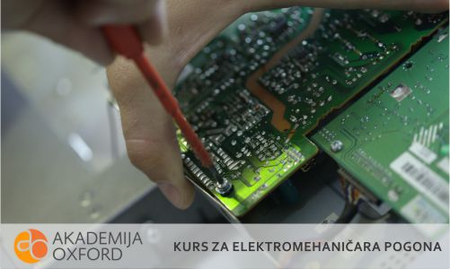 Akademija Oxford - Obuka za elektromehaničara pogona Zemun 