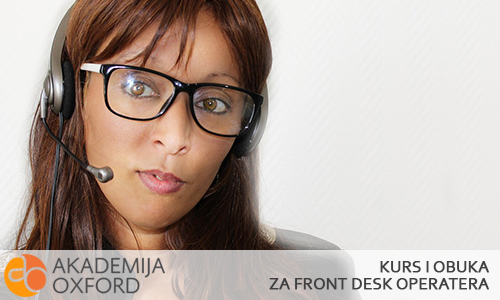 Obuka za Front Desk operatera