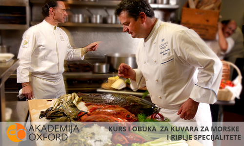 Obuka za kuvara za morske i riblje specijalitete Subotica - Akademija Oxford