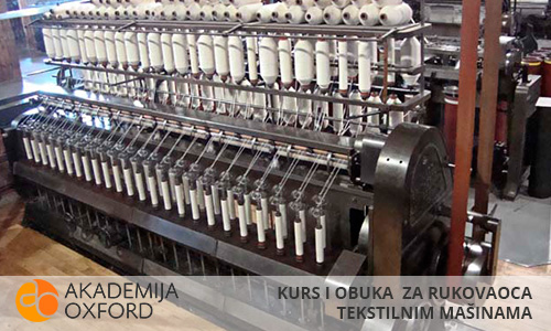 Obuka za rukovaoca tekstilnim mašinama - Zemun - Akademija Oxford