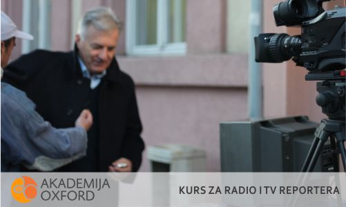 Obuka za radio i TV reportera Novi Sad - Akademija Oxford