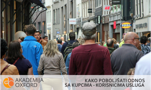 Kurs i obuka - kako poboljšati odnos sa kupcima, korisnicima usluga