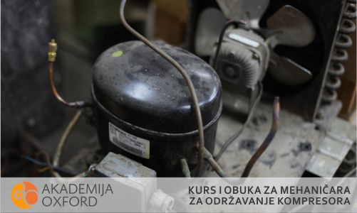 Škola i obuka za mehaničara za održavanje kompresora Zemun - Akademija Oxford