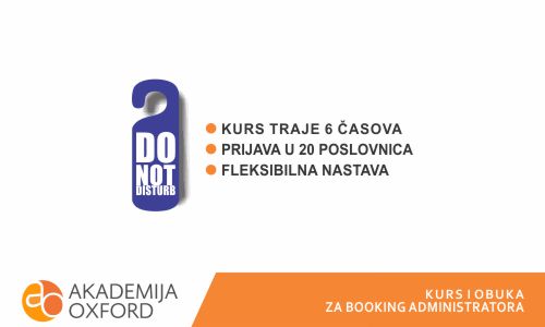 Škola za booking administratora - Akademija Oxford