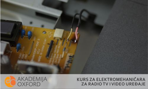 Škola za elektromehaničara za radio, TV i video uredjaje - Novi Sad - Akademija Oxford