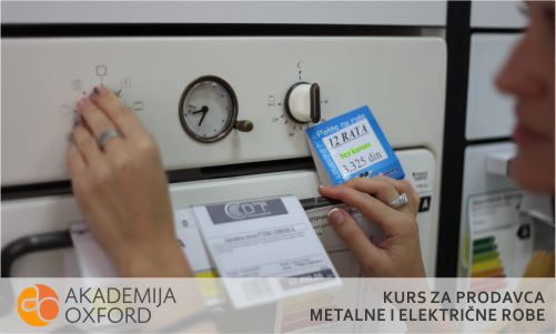 Škola za prodavca metalne i električne opreme - Subotica - Akademija Oxford